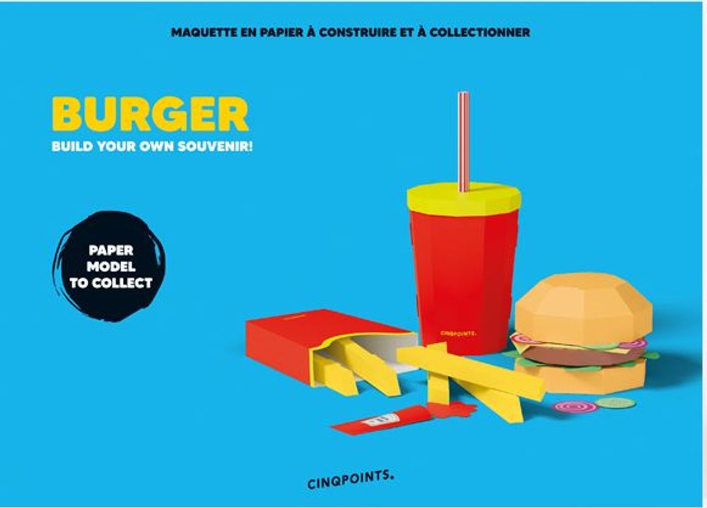Cadeaux - Paperfood Burger - CINQPOINTS