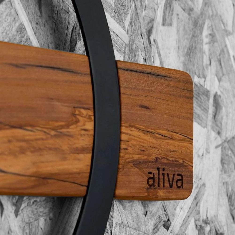 Clocks - "Milone" Wall Clock - ALIVA WOOD