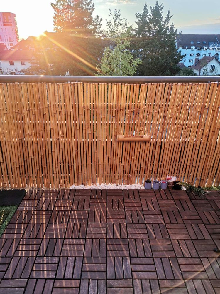 Outdoor decorative accessories - Regular Range Bamboo Fence, Privacy Screen - Ref: 2-RF - BAMBOULAND