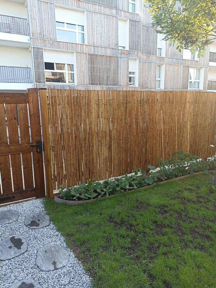 Outdoor decorative accessories - Regular Range Bamboo Fence, Privacy Screen - Ref: 2-RF - BAMBOULAND