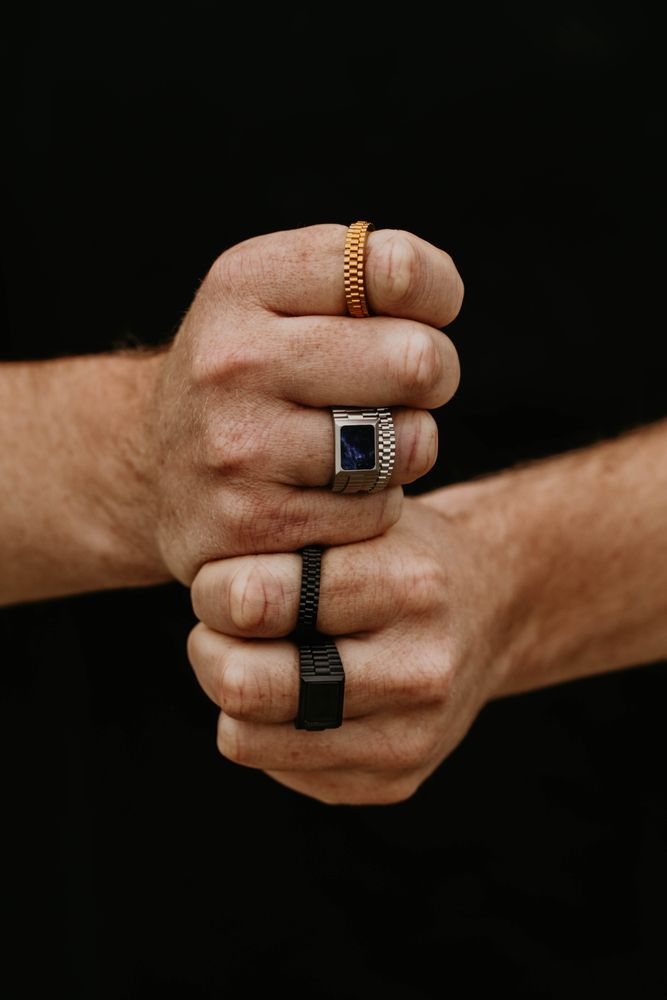 Bijoux - COLLECTION DE BAGUES STEEL & BARNETT - STEEL & BARNETT