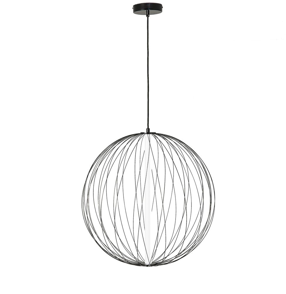 Suspensions - Lustre Atome doré - SIGNATURE MOBILIER ET DÉCORATION