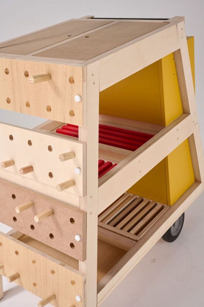 Chariots - Viviane - MOBILIER UPCYCLÉ BY LES CANAUX