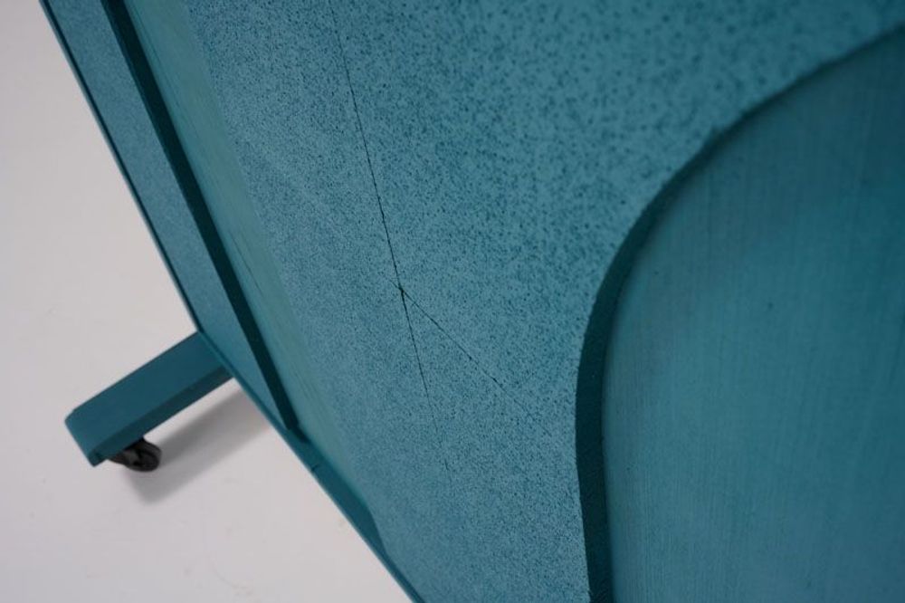 Office design and planning - Cloison STUDIO - MOBILIER UPCYCLÉ BY LES CANAUX