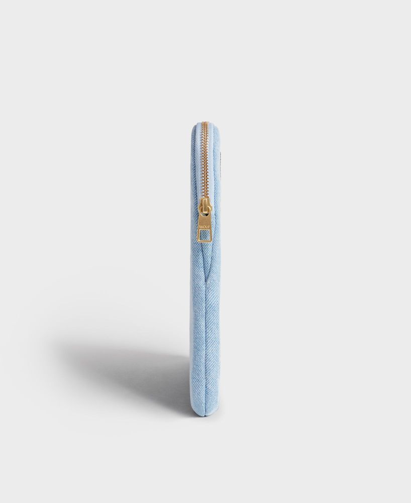 Travel accessories - Ines Denim Laptop Sleeve ♻️ - WOUF