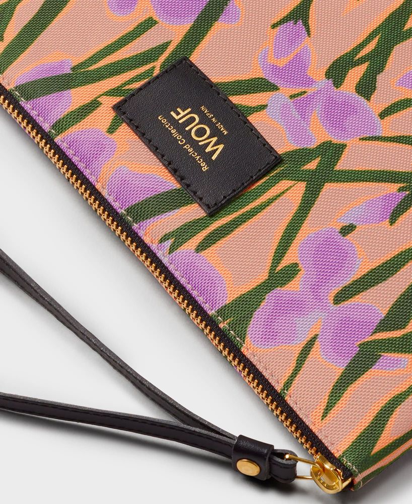 Clutches - Iris recycled XL pouch bag ♻️ - WOUF