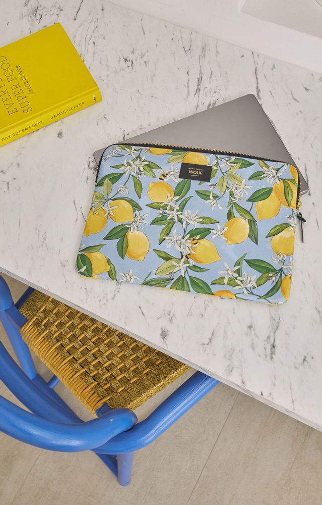 Accessoires de voyage - Housse pour ordinateur portable recyclée Capri ♻️ - WOUF