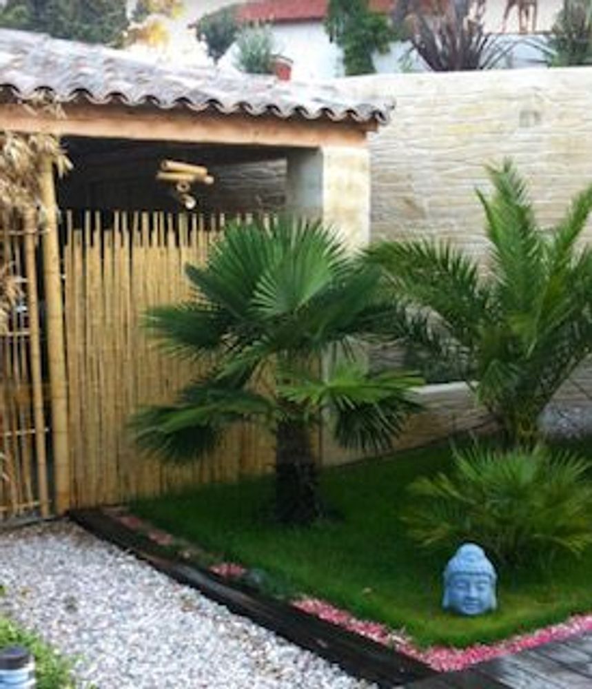 Outdoor decorative accessories - Bamboo fence, windbreak from the Sauvage Range - Ref: 2-WF - BAMBOULAND
