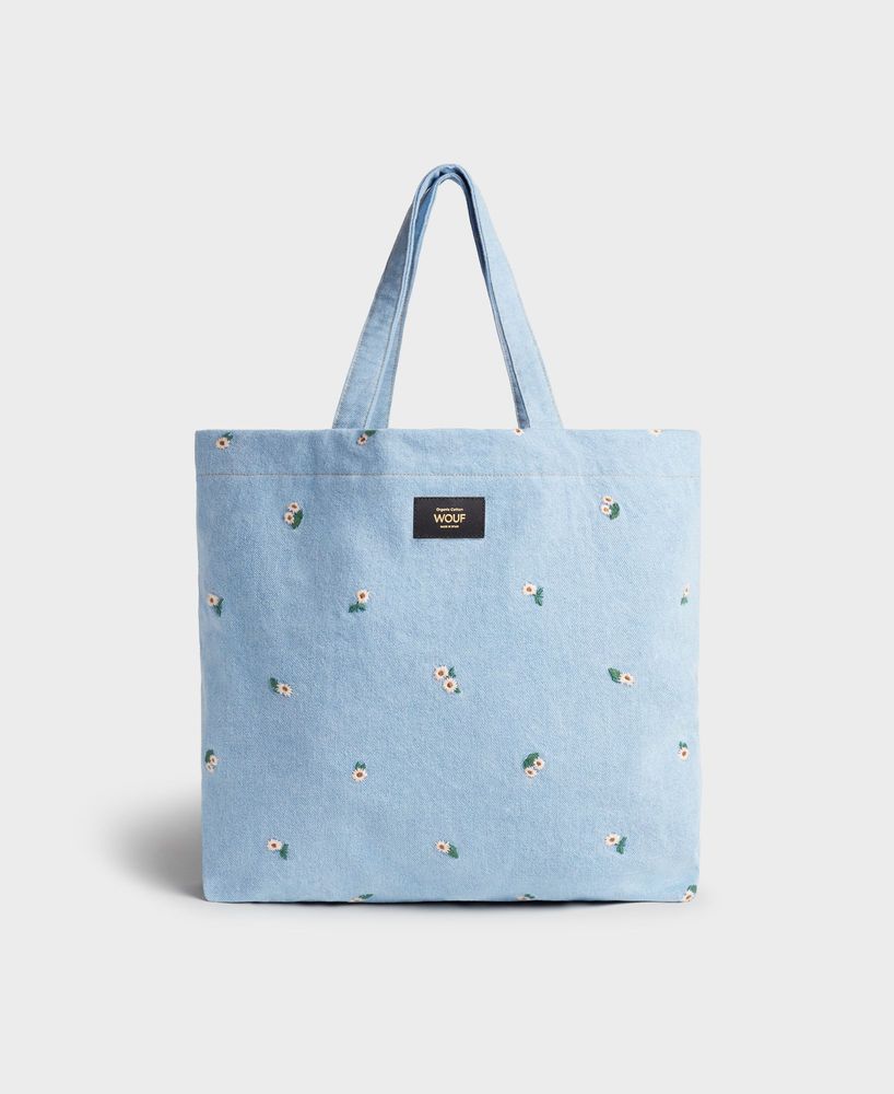 Accessoires de voyage - Tote bag en Denim Ines♻️ - WOUF