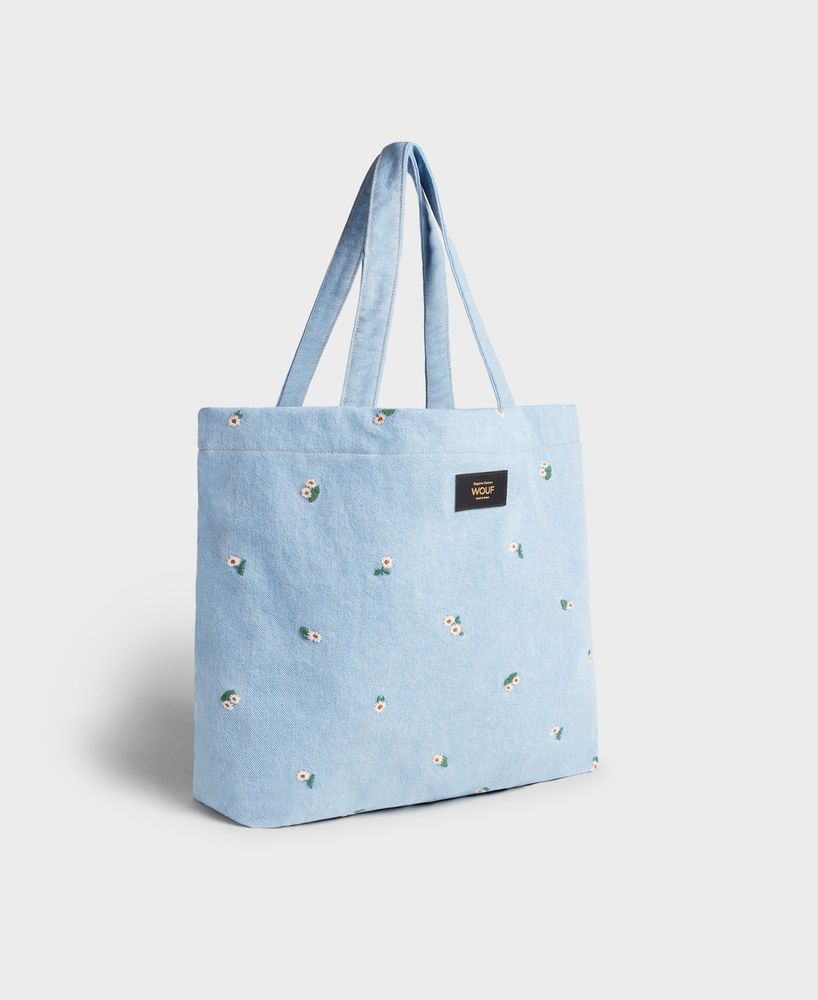 Accessoires de voyage - Tote bag en Denim Ines♻️ - WOUF