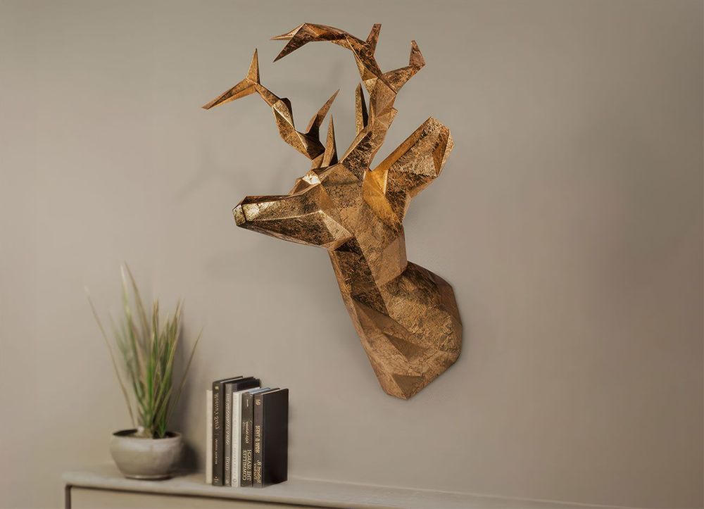 Objets de décoration - Support Antler Head - MALABAR