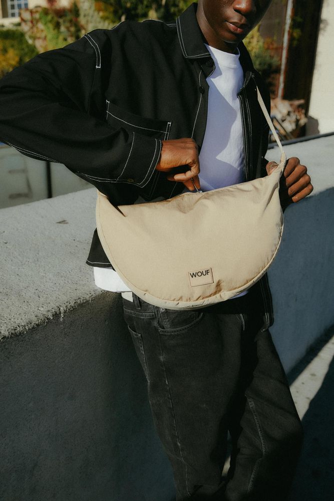 Accessoires cheveux - Grand Crossbody Bag Oatmilk - WOUF