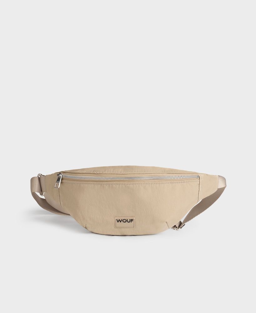 Clutches - Oatmilk Waistbag - WOUF