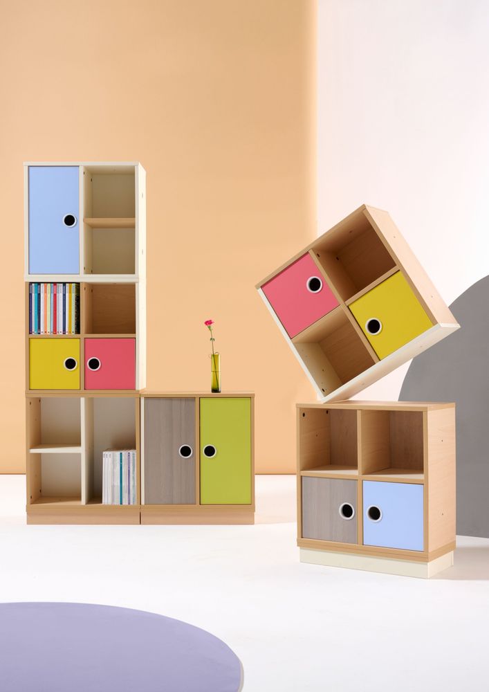 Bibliothèques - Kub'up - MOBILIER UPCYCLÉ BY LES CANAUX
