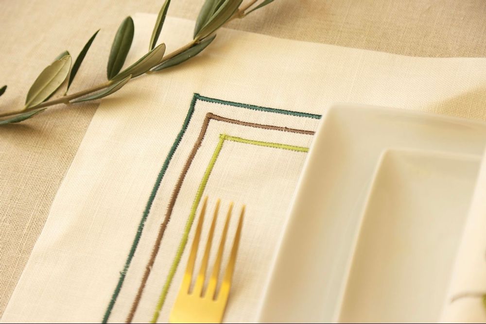 Sets de table - SET DE TABLE OLIVES DE 2 - HYA CONCEPT STORE