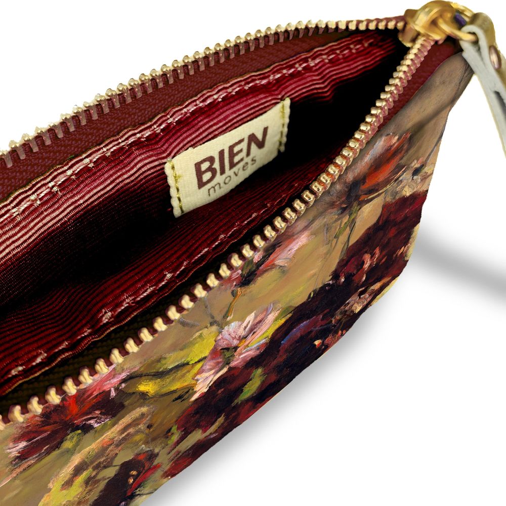Stationery - Medium flat pouch Flowers Floris Verster - BIEN MOVES