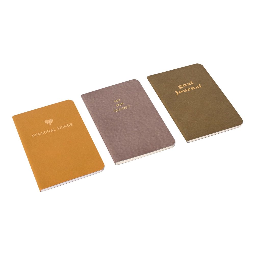 Stationery - Recycled Cotton Pocket Notebook - NATIONAL HANDICRAFT EXPORTS