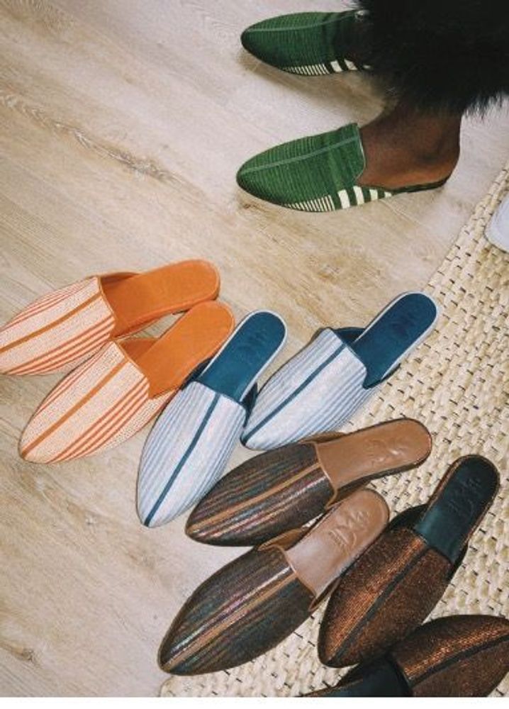 Chaussures - PANTOUFLES DE SALON PĒKÄK POUR FEMMES - ISLAND COPPER - IFSTHETIC