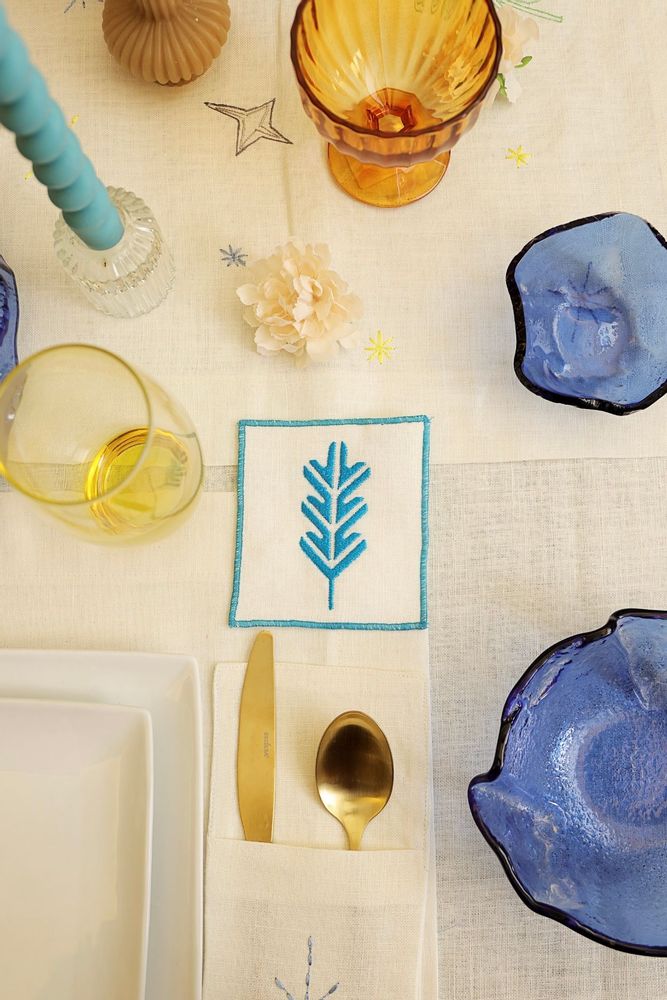 Decorative objects - Square Coasters set of 2 - HYA CONCEPT STORE