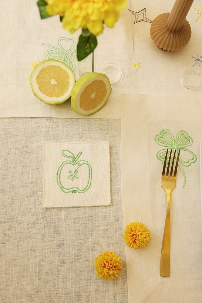 Decorative objects - Square Coasters set of 2 - HYA CONCEPT STORE