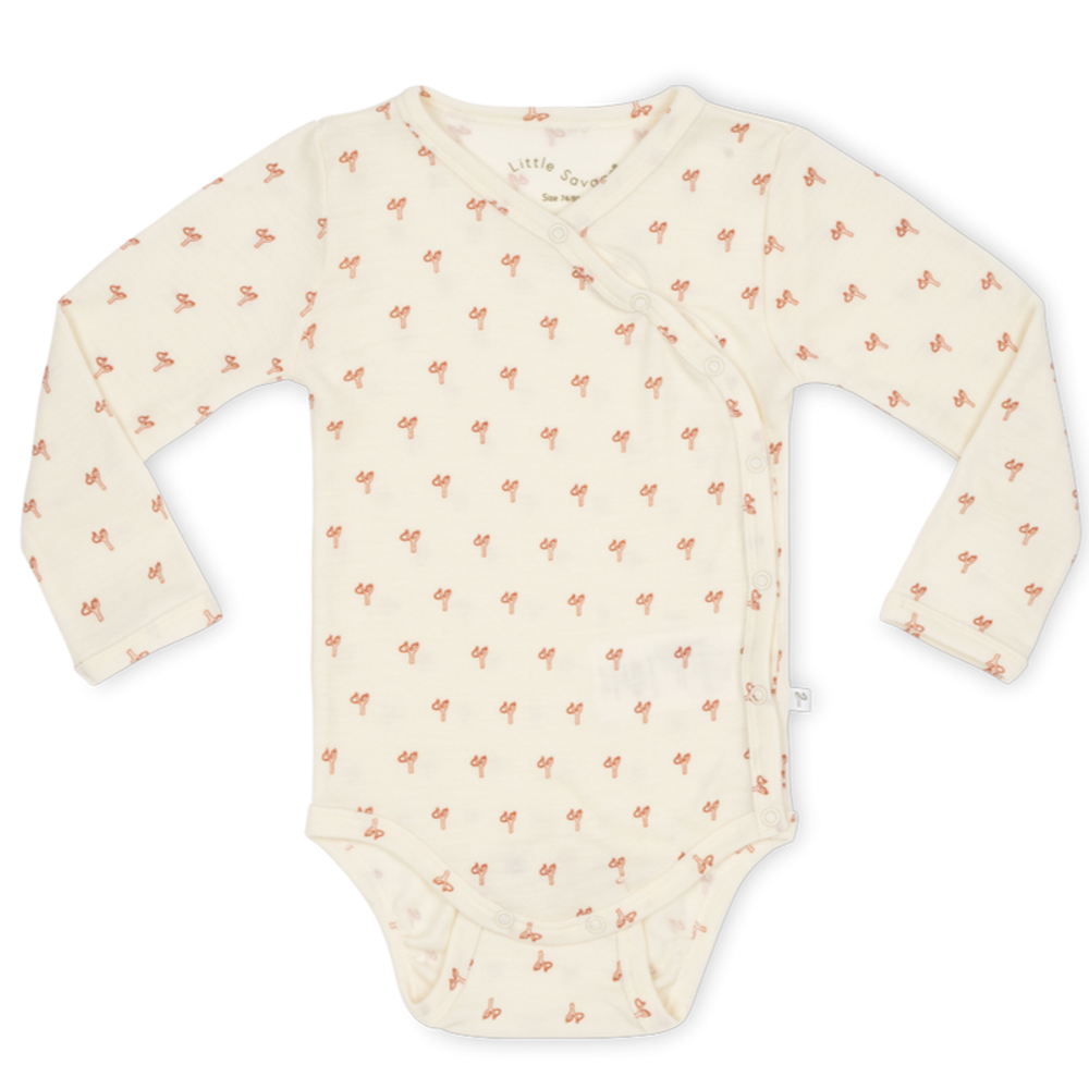 Vêtements enfants - Kimono Body - 100% merino wool - LITTLE SAVAGE