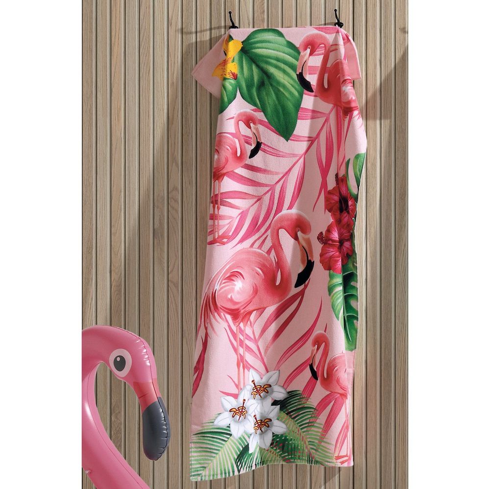 Bath towels - Printed Velour Beach Towel - DÖHLER
