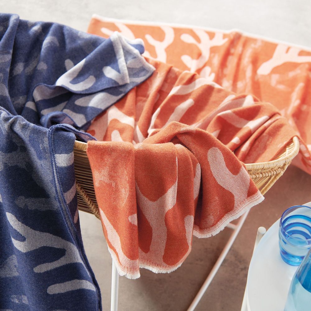 Throw blankets - Jacquardblanket CORAL - EAGLE PRODUCTS