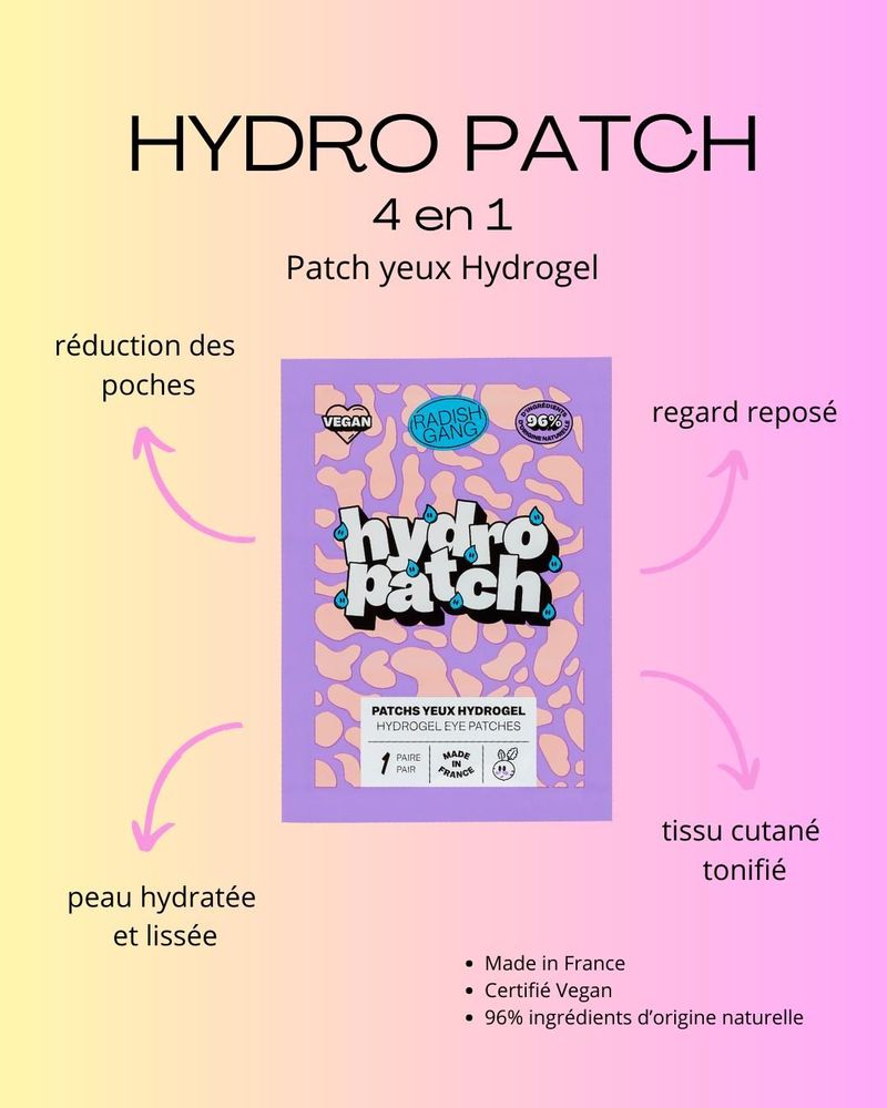 Beauty products - HYDRO PATCH - RADISH GANG