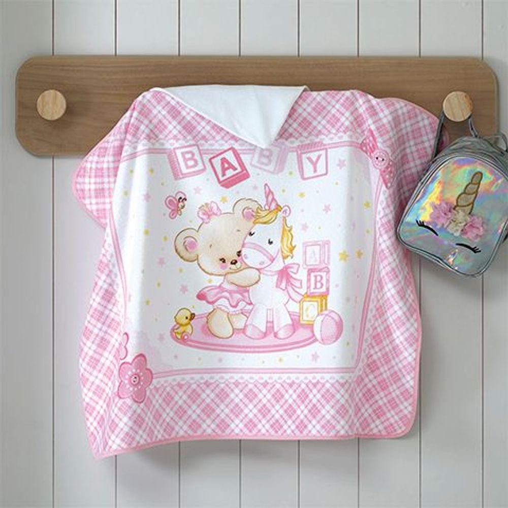 Children's bathtime - Velour Hooded Bath Towel - DÖHLER