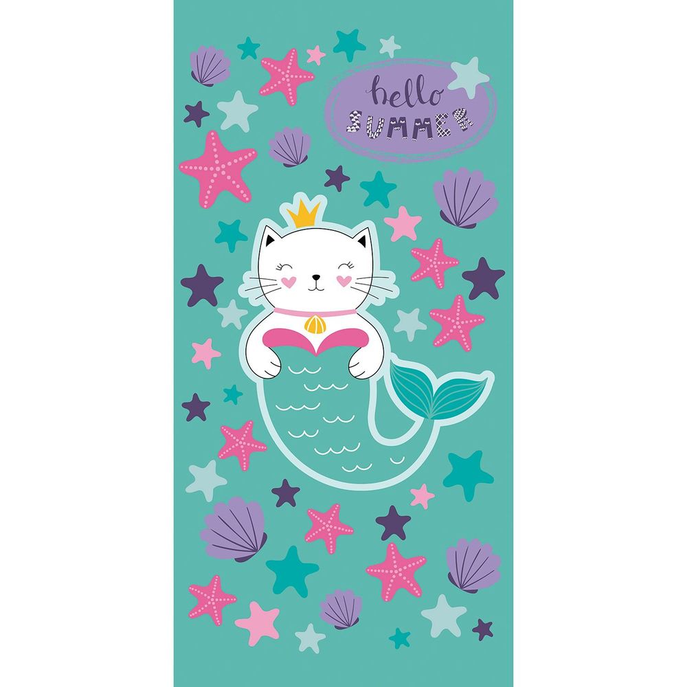 Children's bathtime - Kids Velour Bath Towel - DÖHLER