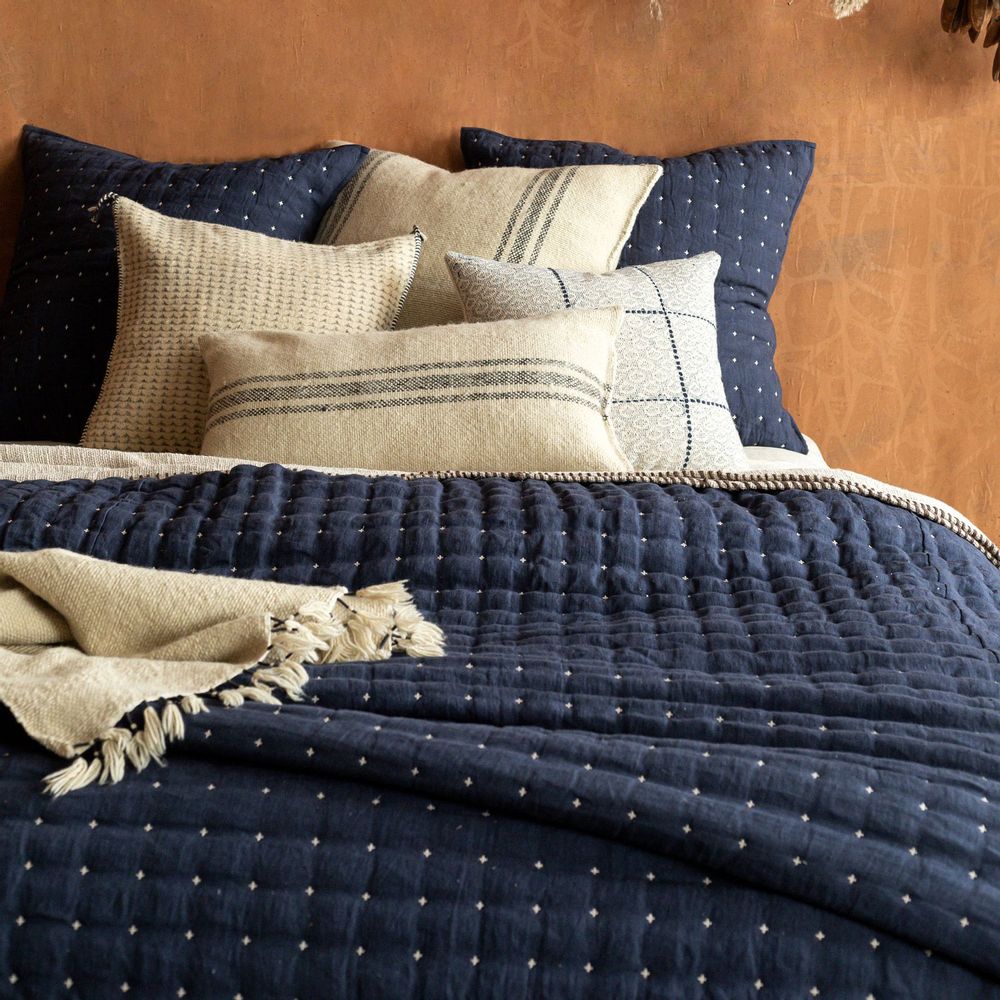 Linge de lit - COUETTE PEBBLE en lin - NEEM LIVING