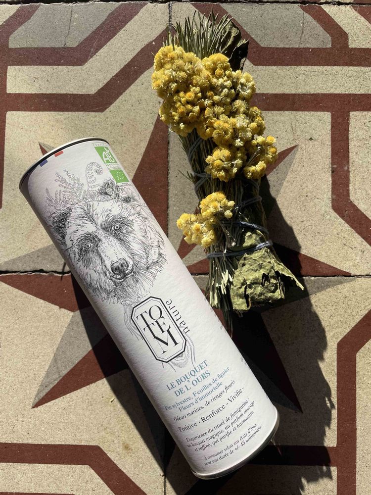 Gifts - fumigation stick - Bouquet of the bear - TOTEM NATURE - ENCENS ET FUMIGATION