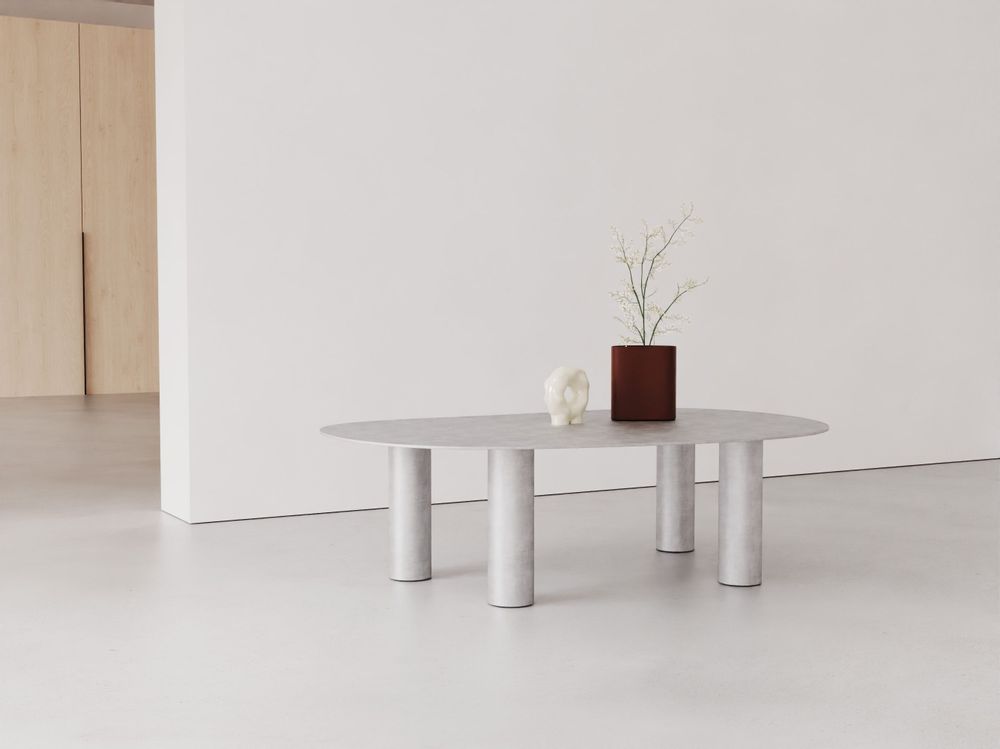 Coffee tables - BIG Spline - Aluminum Coffee Table - METAPOLY