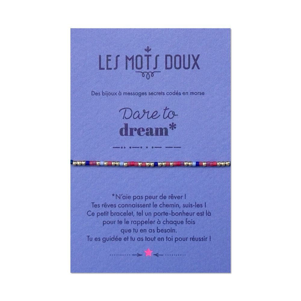 Bijoux - Bracelet codé en morse : You're loved - LES MOTS DOUX