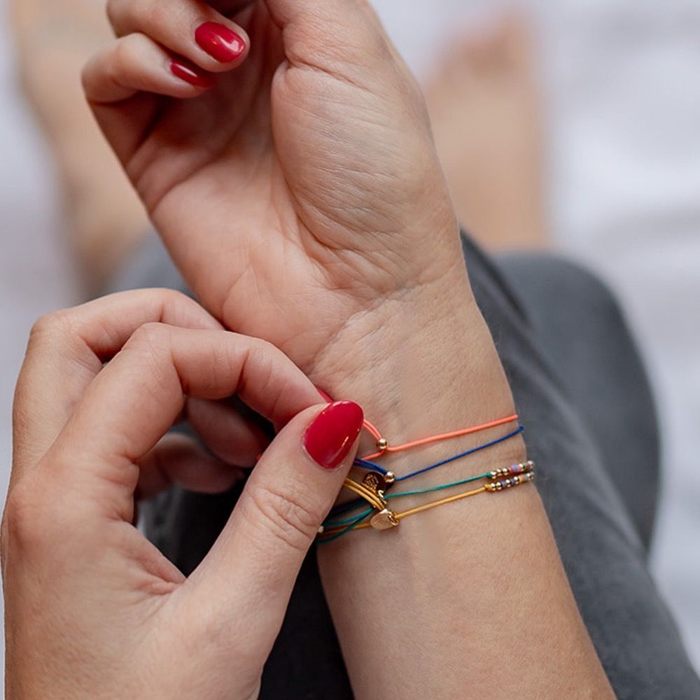 Bijoux - Bracelet codé en morse : You're loved - LES MOTS DOUX