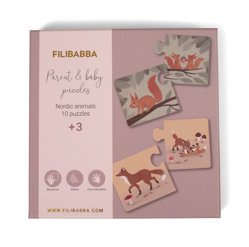 Jeux enfants - Puzzles et Jeux de société pour les tout-petits - FILIBABBA