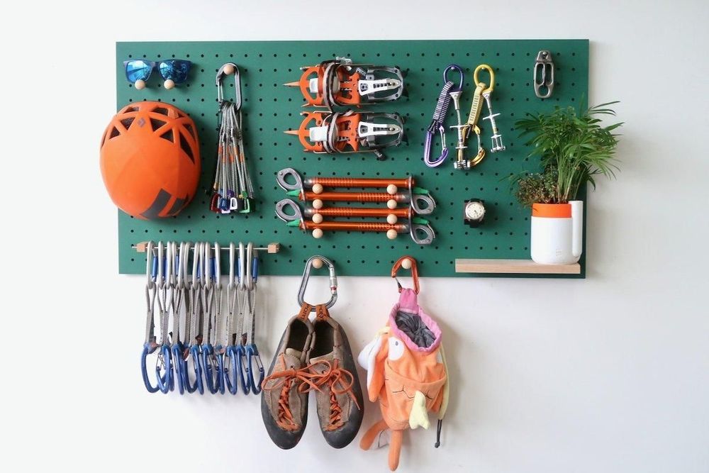 Objets personnalisables - Panneau perforé Pegboard pour équipement de sport - QUARK