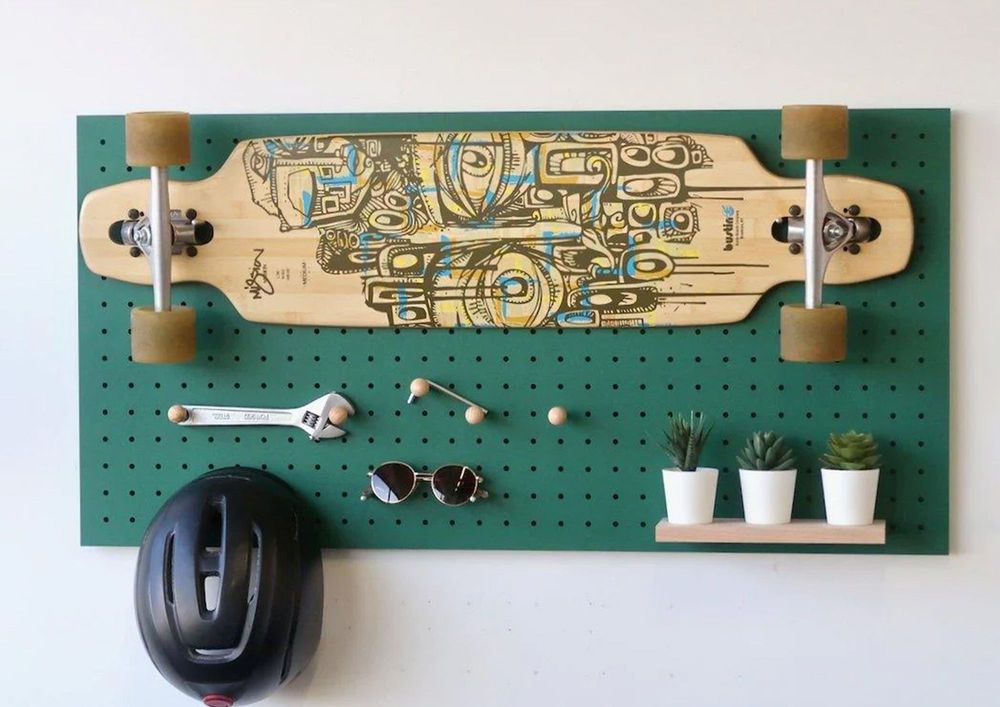 Objets personnalisables - Panneau perforé Pegboard pour équipement de sport - QUARK