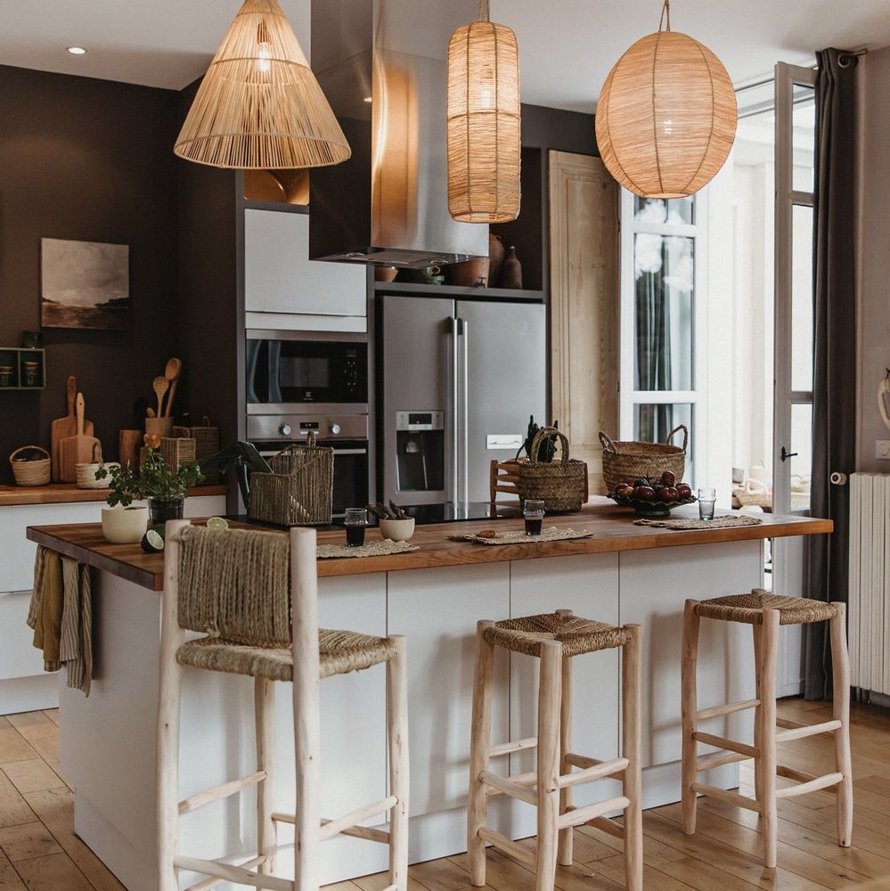 Tabourets - TABOURETS DE BAR EN BOIS - COSYDAR-DECO