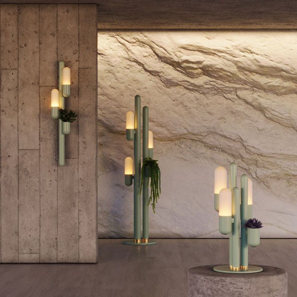 Floor lamps - Cactus Floor Lamp By Creativemary - CREATIVEMARY