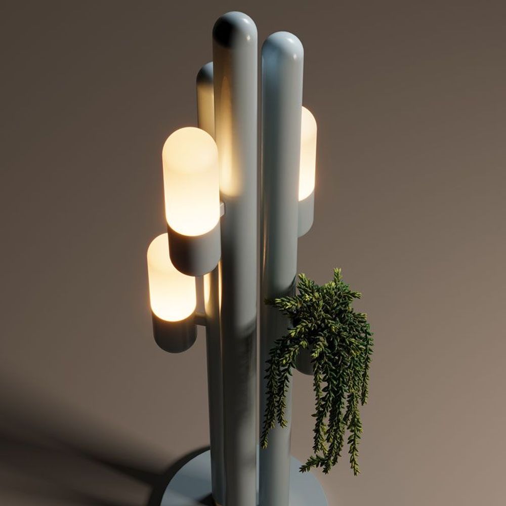 Floor lamps - Cactus Floor Lamp By Creativemary - CREATIVEMARY