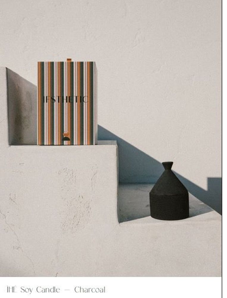Objets design - BOUGIE PARFUMÉE FAIT MAIN - IFSTHETIC