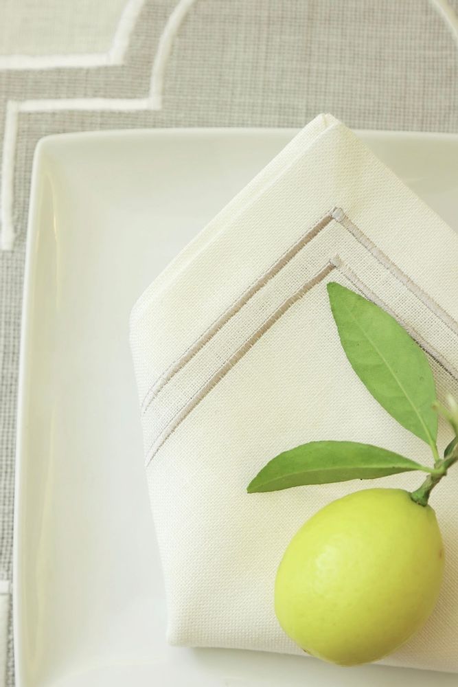 Napkins - Edges Napkin set of 2 - HYA CONCEPT STORE