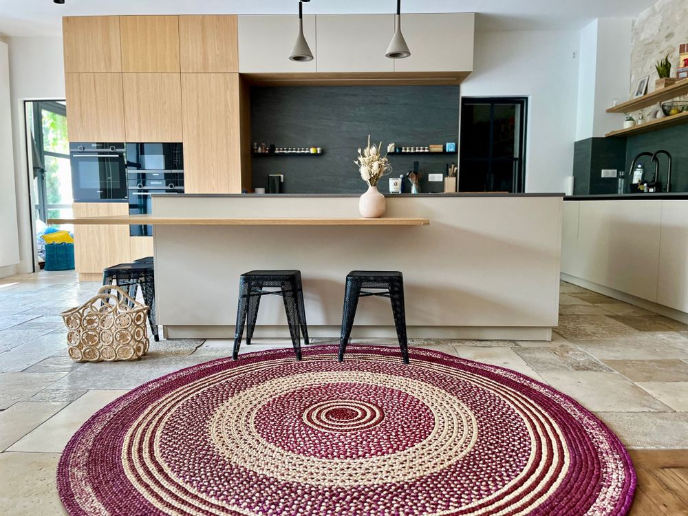 Autres tapis - Tapis rond en raphia - INTIMANI