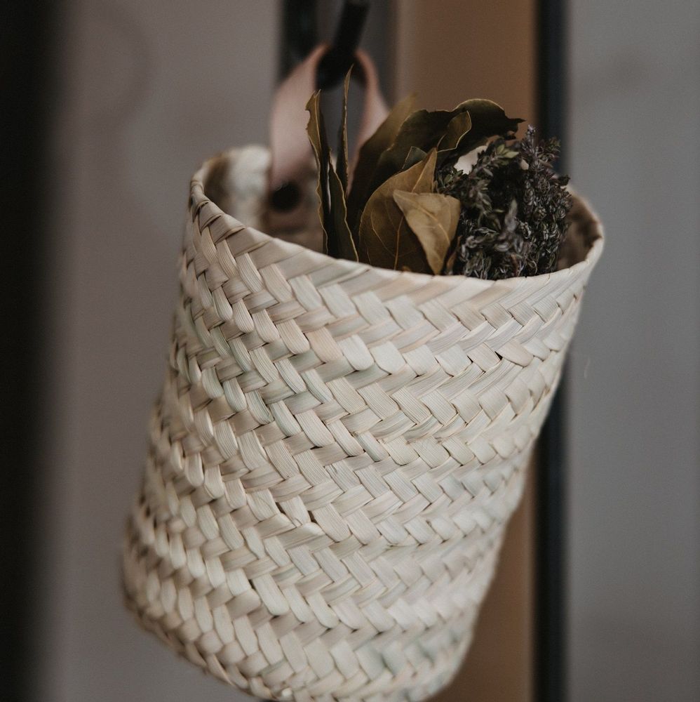 Objets de décoration - PANIERS EN FEUILLE DE PALMIER DOUM - COSYDAR-DECO