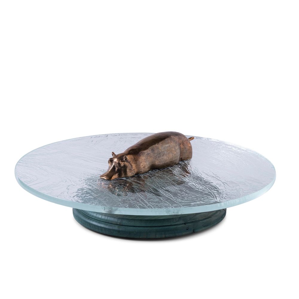 Art glass - ODIN - Plate - ATELIER TERRA MADRE