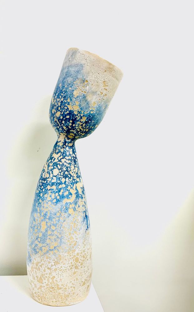 Ceramic - Decorative object in stoneware and porcelain ---\" Twilight\ " - ATELIER ELSA DINERSTEIN