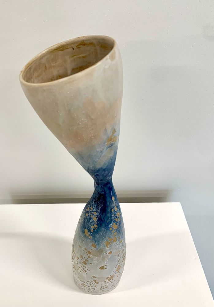 Céramique - Crépuscule 2, Figures Libres. - ATELIER ELSA DINERSTEIN