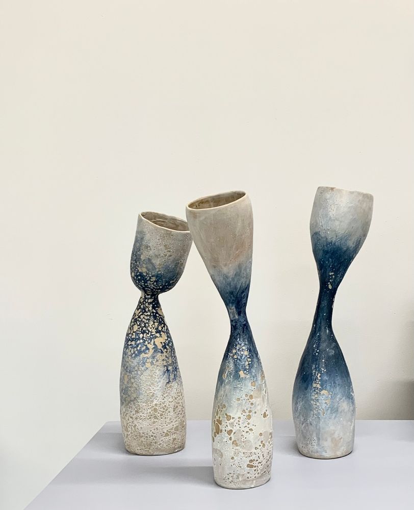 Céramique - Crépuscule 2, Figures Libres. - ATELIER ELSA DINERSTEIN