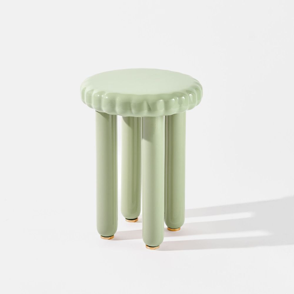 Tabourets - Tabouret/table d'appoint en céramique 'Biscotto' - STUDIO YELLOWDOT